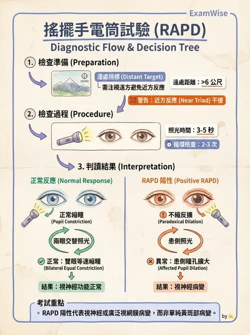 驗光師 - 眼外肌運動與眼位初步檢查 - AI 圖文解析預覽