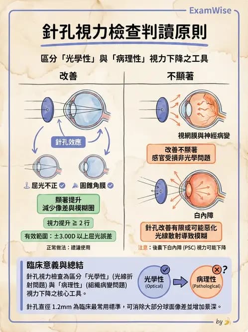 驗光師 - 視力檢查與視力值換算 - AI 圖文解析預覽