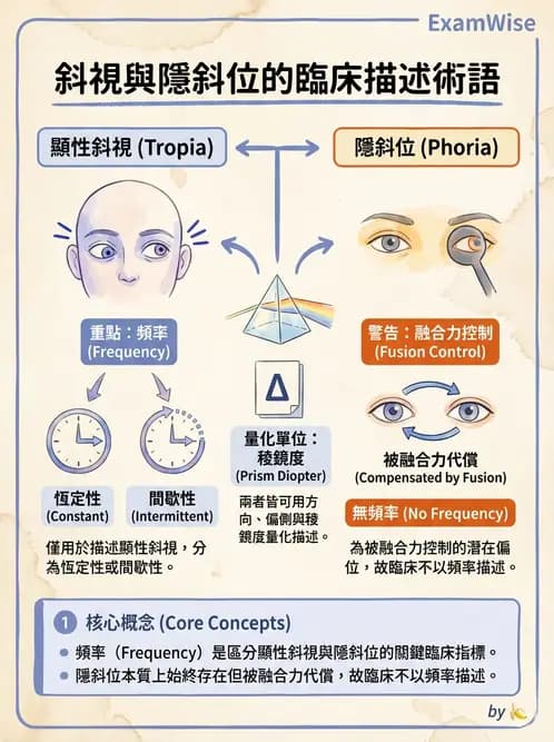 驗光師 - 斜視 - AI 圖文解析預覽