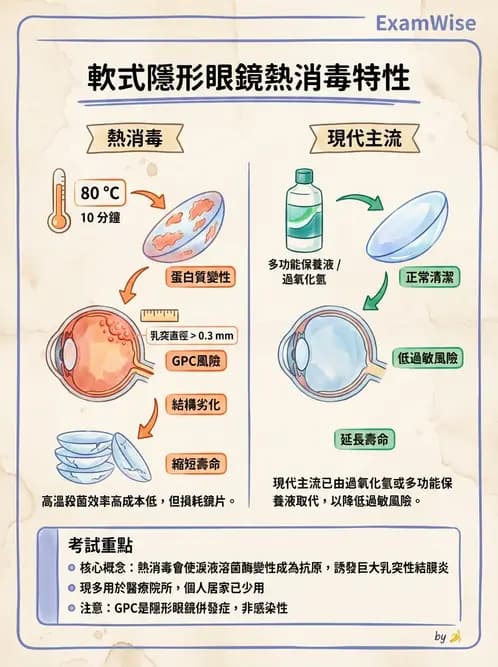 驗光師 - 隱形眼鏡護理 - AI 圖文解析預覽