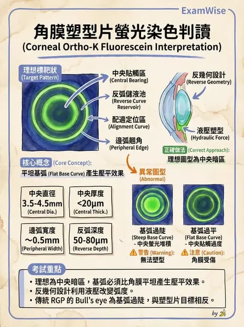 驗光師 - 裂隙燈與角膜弧度檢查 - AI 圖文解析預覽