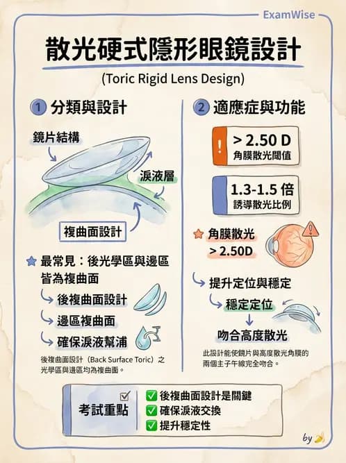 驗光師 - 隱形眼鏡設計 - AI 圖文解析預覽
