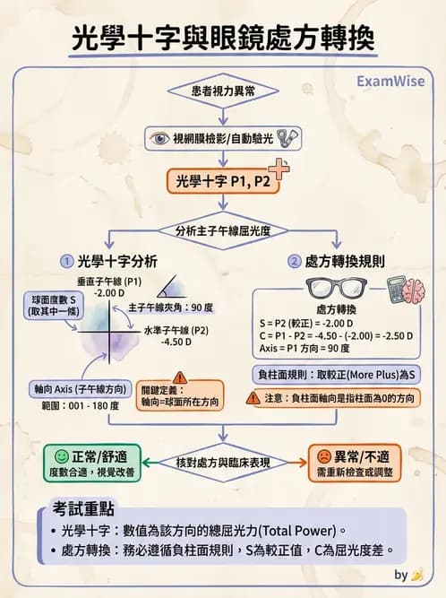 驗光師 - 鏡片度數讀取與設計 - AI 圖文解析預覽