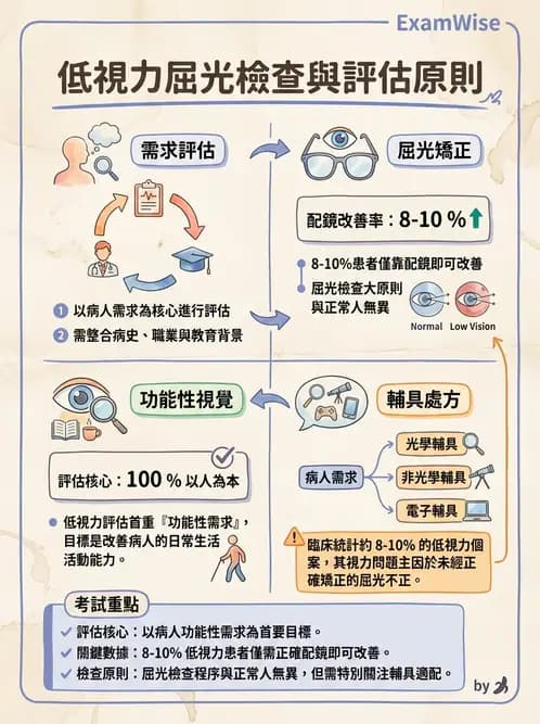 驗光師 - 視力表與視力量測 - AI 圖文解析預覽