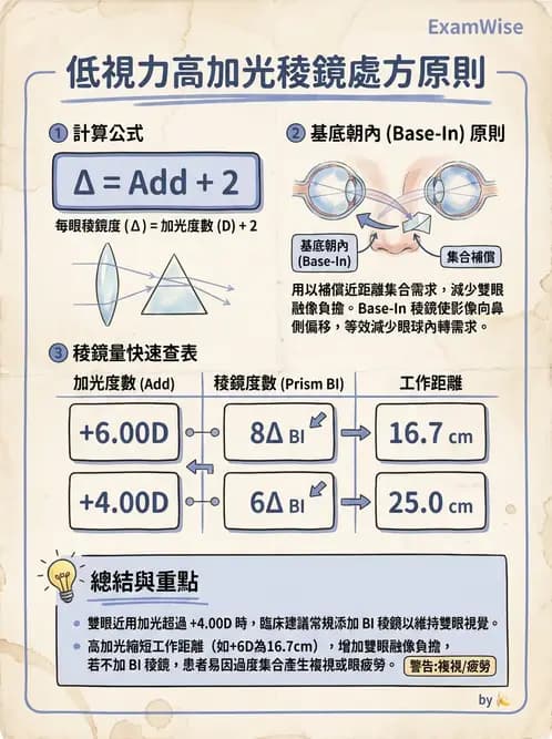 驗光師 - 低視力光學輔具處方與驗配 - AI 圖文解析預覽