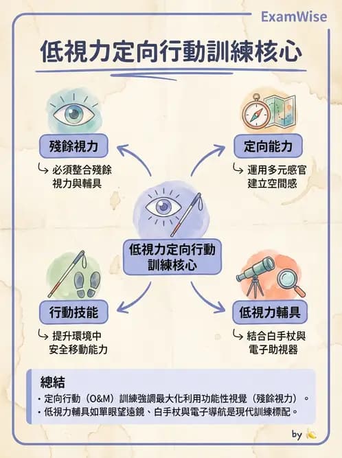 驗光師 - 定向行動與輔具社會資源 - AI 圖文解析預覽
