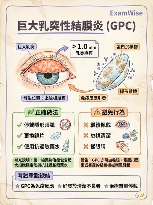驗光師 - 感染性角結膜炎 - AI 圖文解析預覽