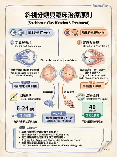 驗光師 - 斜弱視與神經眼科 - AI 圖文解析預覽