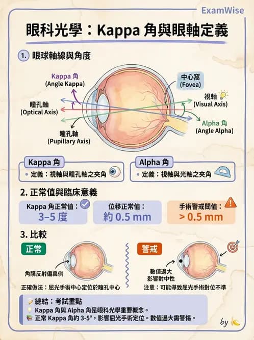 驗光師 - 視覺生理與檢查 - AI 圖文解析預覽