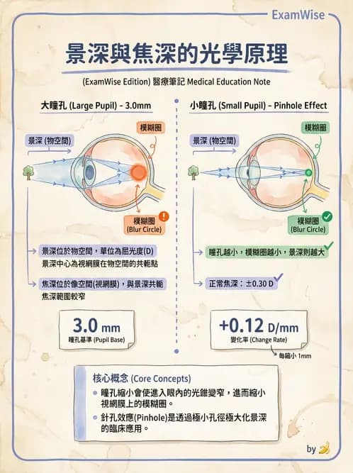 驗光師 - 景深、加入度與老花矯正 - AI 圖文解析預覽