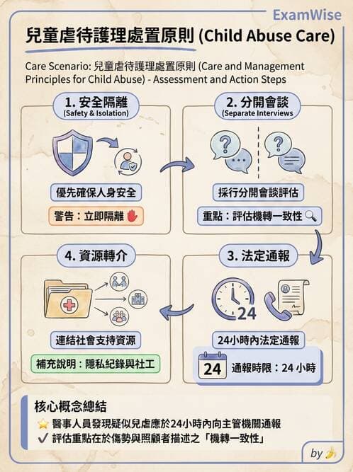 護理師 - 兒童心理與特殊照護 - AI 圖文解析預覽