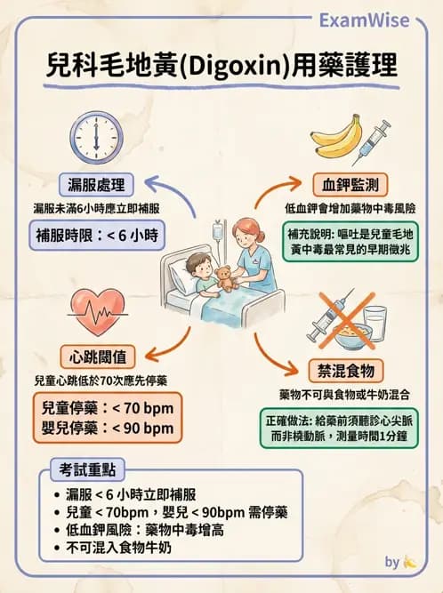 護理師 - 兒童循環系統疾病 - AI 圖文解析預覽