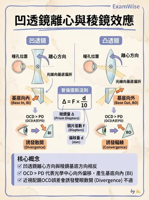驗光師 - 屈光不正與近視遠視 - AI 圖文解析預覽