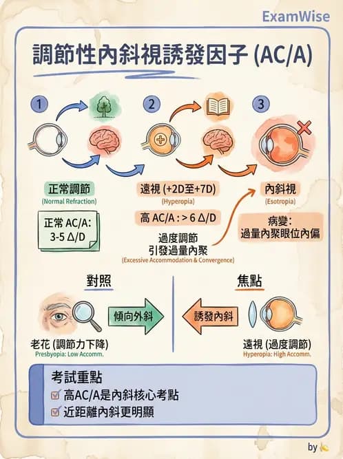 驗光師 - 斜視 - AI 圖文解析預覽