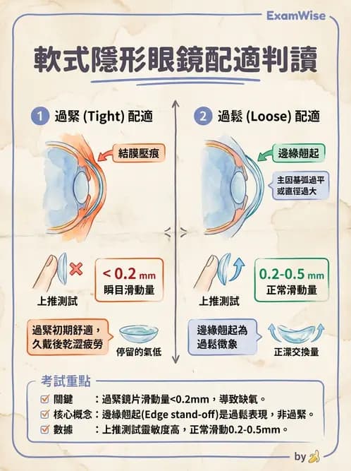 驗光師 - 軟式隱形眼鏡驗配 - AI 圖文解析預覽