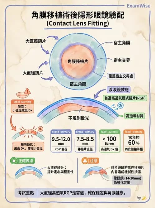 驗光師 - 特殊隱形眼鏡驗配 - AI 圖文解析預覽