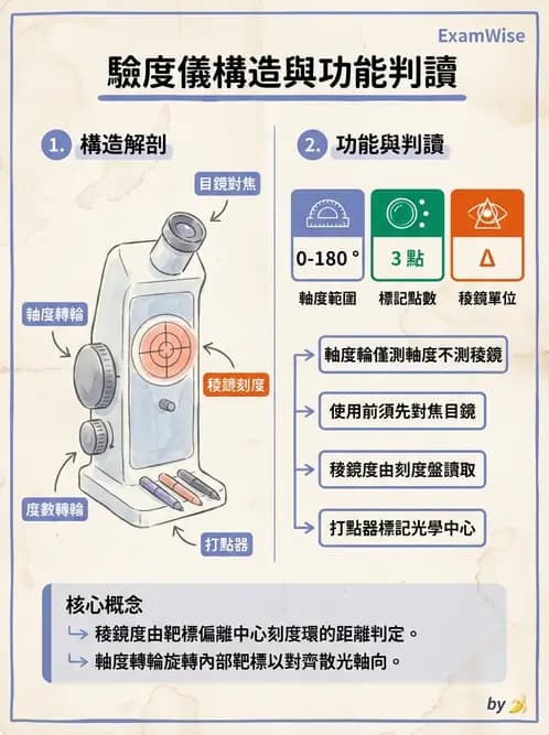 驗光師 - 鏡片度數讀取與設計 - AI 圖文解析預覽