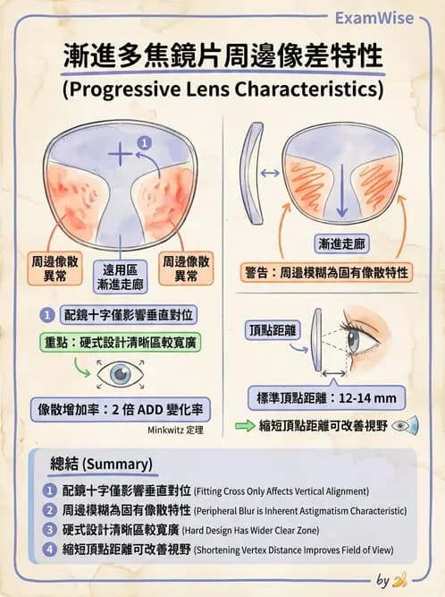 驗光師 - 漸進多焦點鏡片 - AI 圖文解析預覽