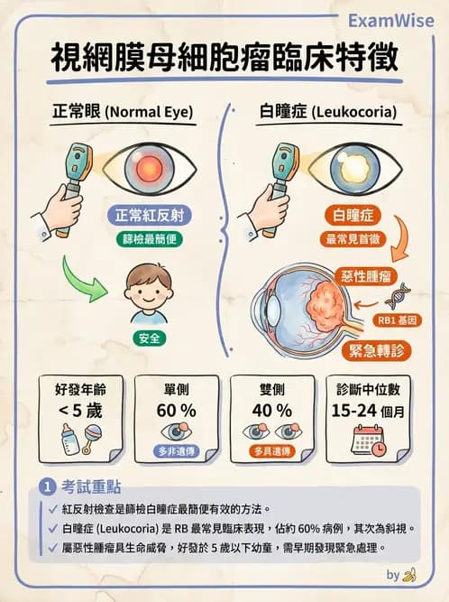 驗光師 - 視網膜疾病 - AI 圖文解析預覽