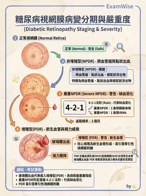 驗光師 - 糖尿病眼部病變 - AI 圖文解析預覽