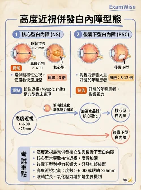 驗光師 - 近視併發症 - AI 圖文解析預覽