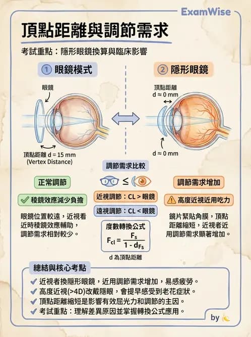 驗光師 - 景深、加入度與老花矯正 - AI 圖文解析預覽