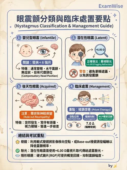驗光師 - 稜鏡處方與垂直聚散處置 - AI 圖文解析預覽