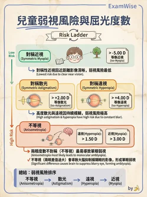 驗光師 - 弱視 - AI 圖文解析預覽