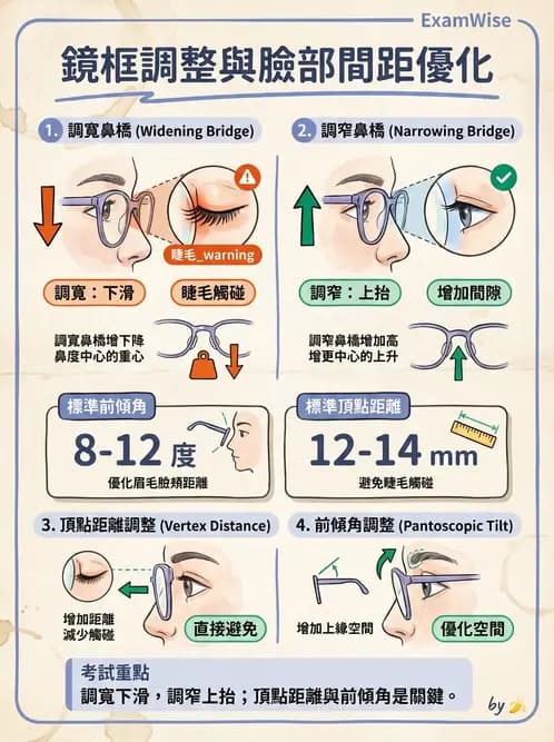 驗光師 - 鏡架配適與調整 - AI 圖文解析預覽