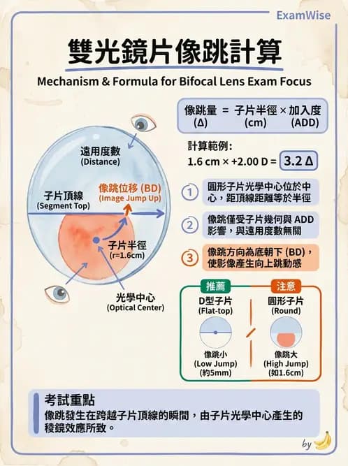 驗光師 - 雙光鏡片 - AI 圖文解析預覽