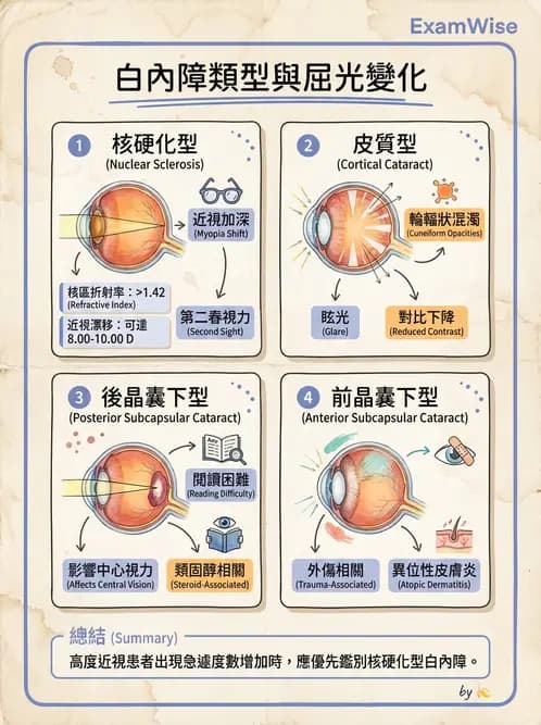 驗光師 - 水晶體疾病 - AI 圖文解析預覽