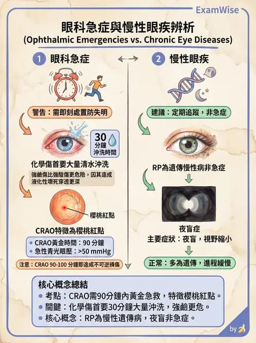 驗光師 - 遺傳性視網膜及色素疾病 - AI 圖文解析預覽