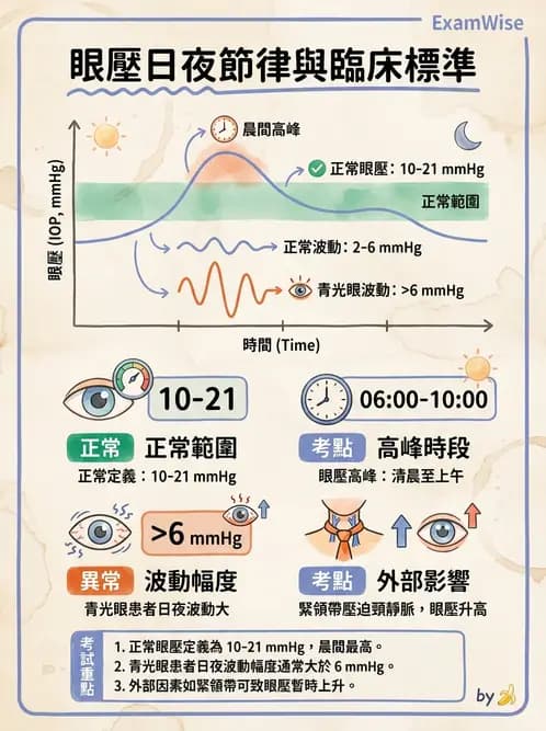 驗光師 - 青光眼分類、病因與危險因子 - AI 圖文解析預覽