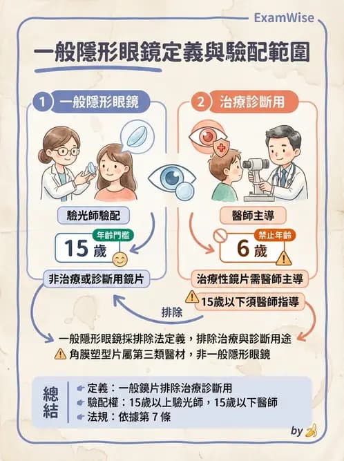 驗光師 - 業務範圍與轉介 - AI 圖文解析預覽