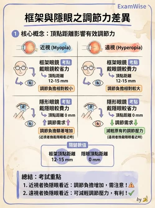驗光師 - 景深、加入度與老花矯正 - AI 圖文解析預覽