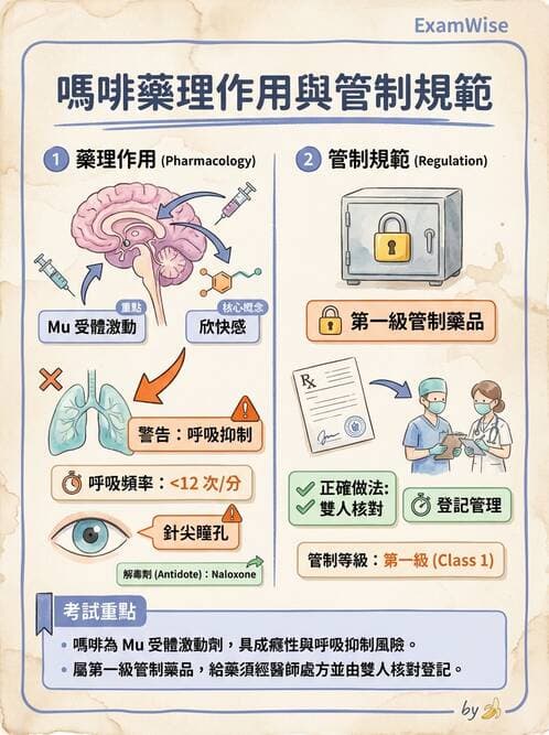 護理師 - 物質相關與成癮障礙 - AI 圖文解析預覽