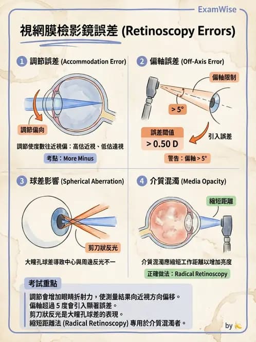 驗光師 - 視網膜檢影法 - AI 圖文解析預覽