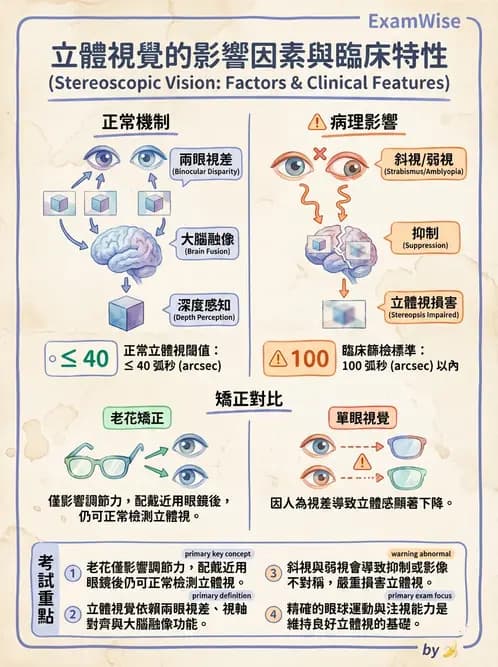 驗光師 - 調節功能與立體視融像評估 - AI 圖文解析預覽