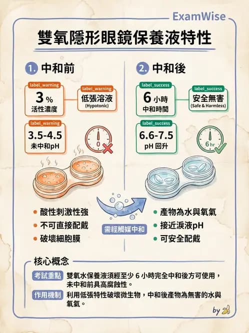 驗光師 - 隱形眼鏡護理 - AI 圖文解析預覽