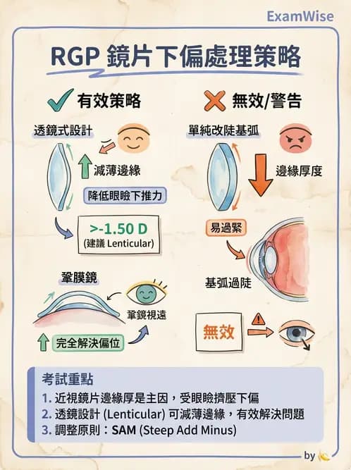 驗光師 - 硬式隱形眼鏡驗配與螢光判讀 - AI 圖文解析預覽