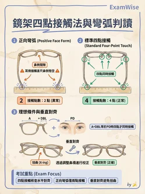 驗光師 - 鏡架配適與調整 - AI 圖文解析預覽