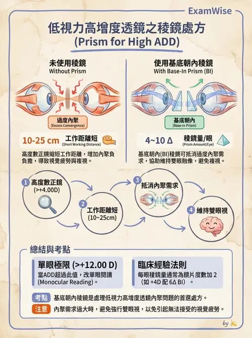 驗光師 - 低視力光學輔具處方與驗配 - AI 圖文解析預覽