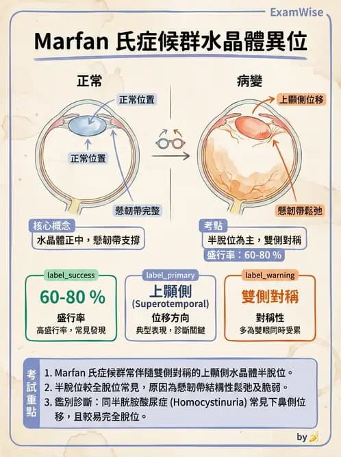 驗光師 - 水晶體疾病 - AI 圖文解析預覽