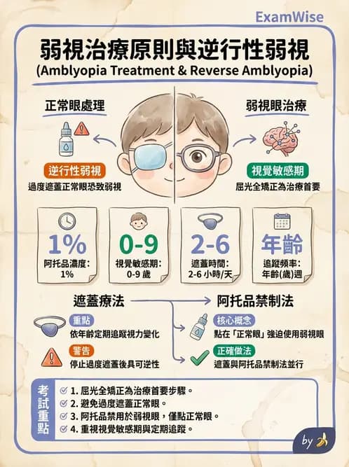 驗光師 - 斜弱視與神經眼科 - AI 圖文解析預覽