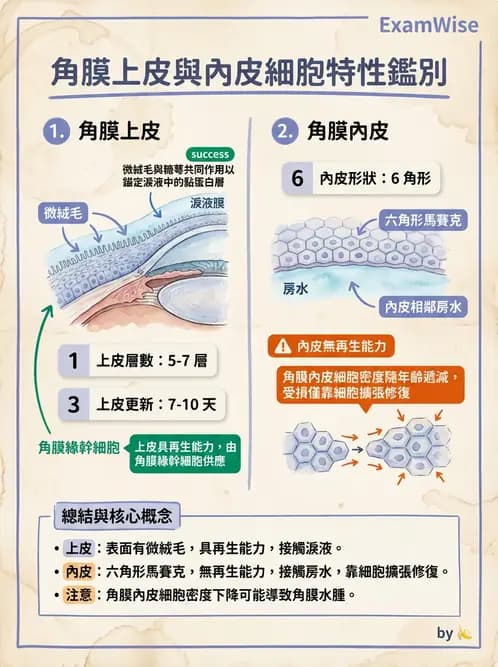 驗光師 - 眼球外層構造 - AI 圖文解析預覽