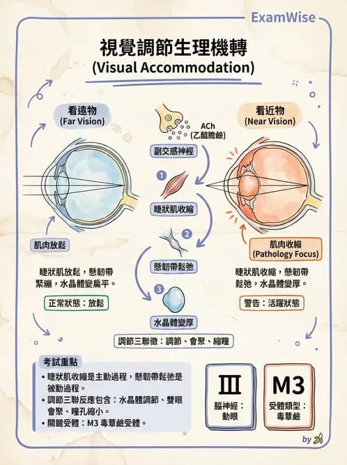 驗光師 - 水晶體與玻璃體 - AI 圖文解析預覽