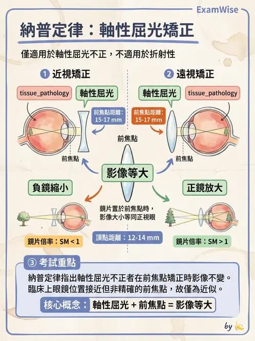 驗光師 - 鏡片放大率、材質與特殊鏡片 - AI 圖文解析預覽