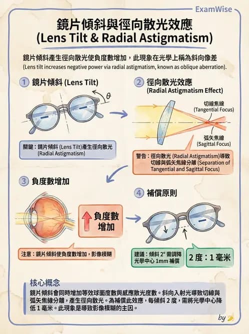 驗光師 - 幾何像差(球面像差、彗差與畸變) - AI 圖文解析預覽