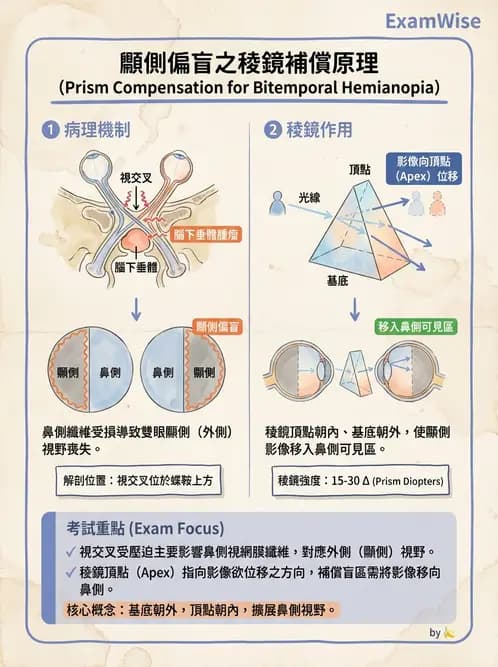 驗光師 - 稜鏡臨床應用 - AI 圖文解析預覽