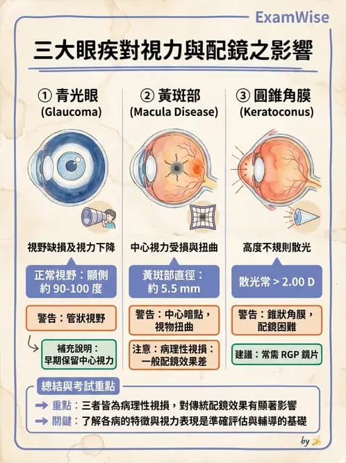 驗光師 - 視力檢查與視力值換算 - AI 圖文解析預覽